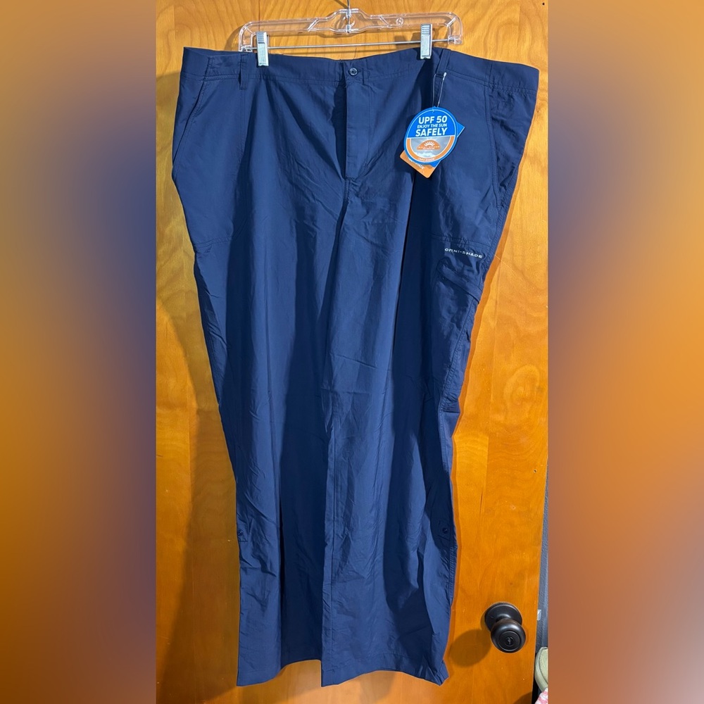 Columbia blue pants, UPF 50, size 24W